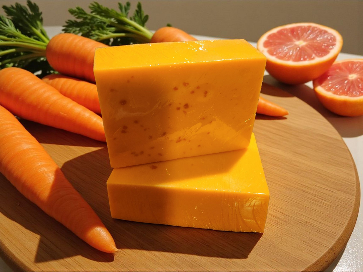Carrot and Grapfruit Soap