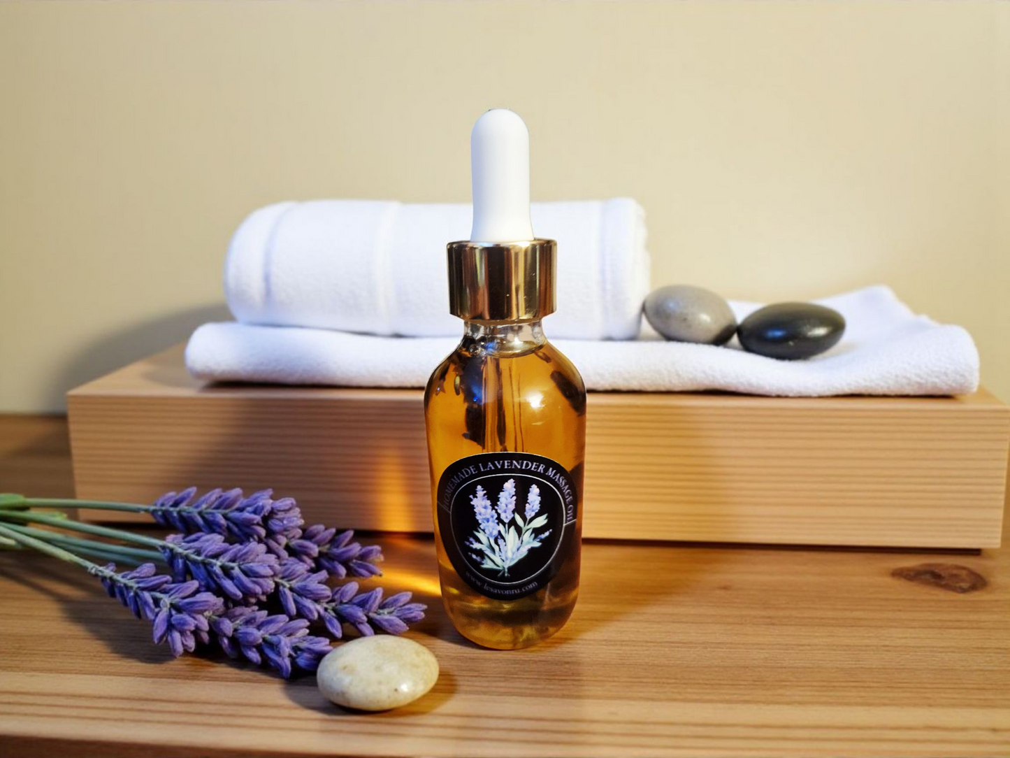 Lavender Massage Oil-2 oz