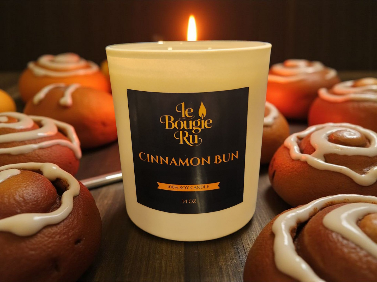 Cinnamon Bun Candle-14 oz